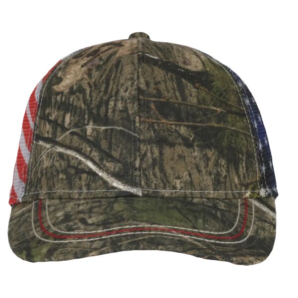 American Flag Camo Mesh Back Thumbnail
