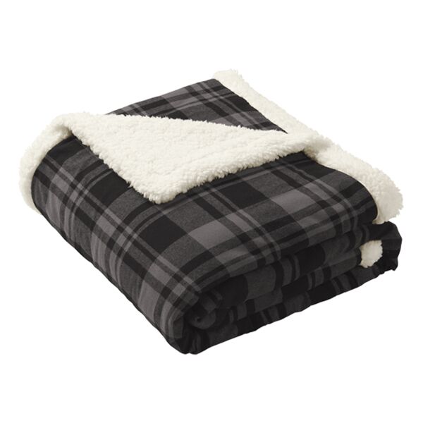 Flannel Sherpa Blanket Thumbnail