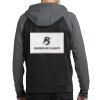 Sport Wick ® Varsity Fleece Full Zip Hooded Jacket Thumbnail