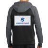 Sport Wick ® Varsity Fleece Full Zip Hooded Jacket Thumbnail