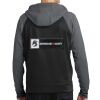 Sport Wick ® Varsity Fleece Full Zip Hooded Jacket Thumbnail